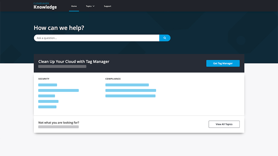 CloudSave Knowledge Base